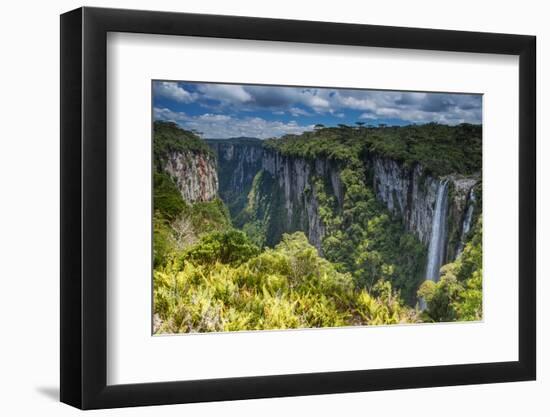 Itaimbezinho Canyon in Cambara Do Sul, Rio Grande Do Sul, Brazil-Alex Saberi-Framed Photographic Print