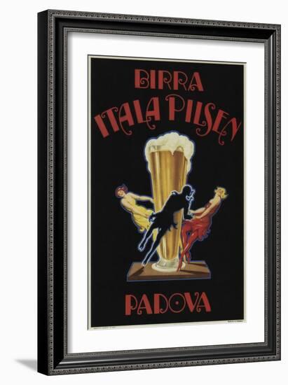 Itala Pilsen Bier-null-Framed Giclee Print