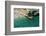 Italia, Apulia, Polignano a Mare. Crowded beach on a weekend. green.-Michele Molinari-Framed Photographic Print