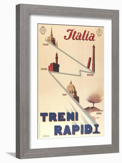 Italia Rapida-Vintage Apple Collection-Framed Giclee Print