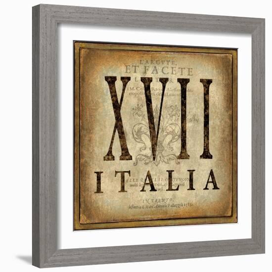 Italia-Oliver Jeffries-Framed Art Print