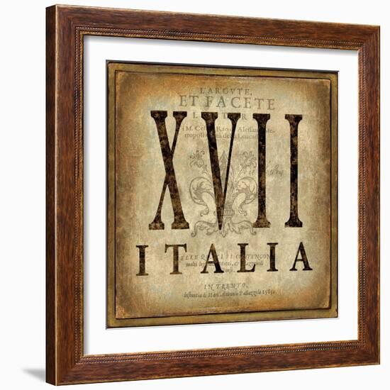 Italia-Oliver Jeffries-Framed Art Print