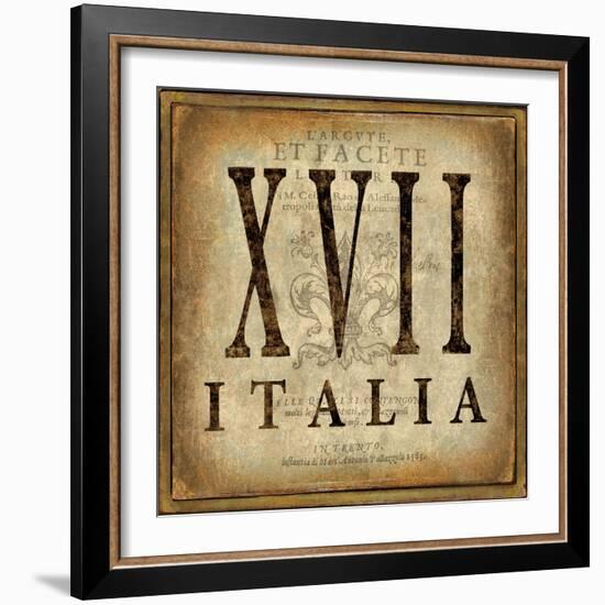 Italia-Oliver Jeffries-Framed Art Print