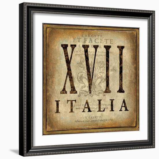 Italia-Oliver Jeffries-Framed Art Print