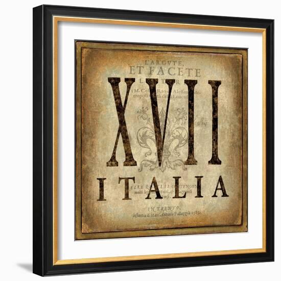 Italia-Oliver Jeffries-Framed Art Print