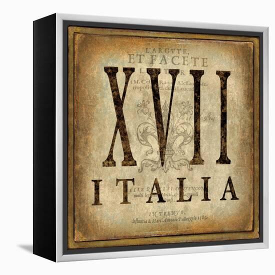 Italia-Oliver Jeffries-Framed Stretched Canvas