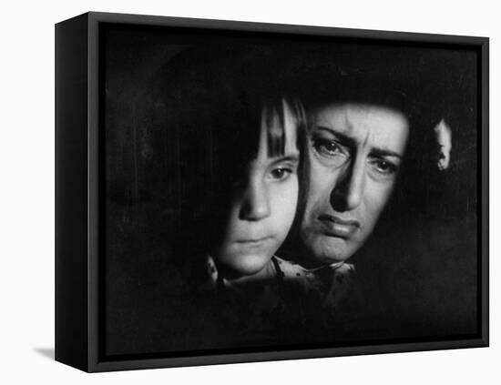 Italian Actress Anna Magnani Appearing in the Movie "Bellissima"-Alfred Eisenstaedt-Framed Premier Image Canvas