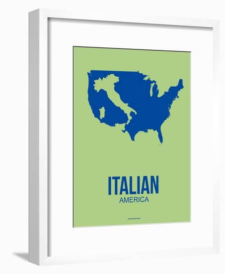 Italian America Poster 1-NaxArt-Framed Art Print