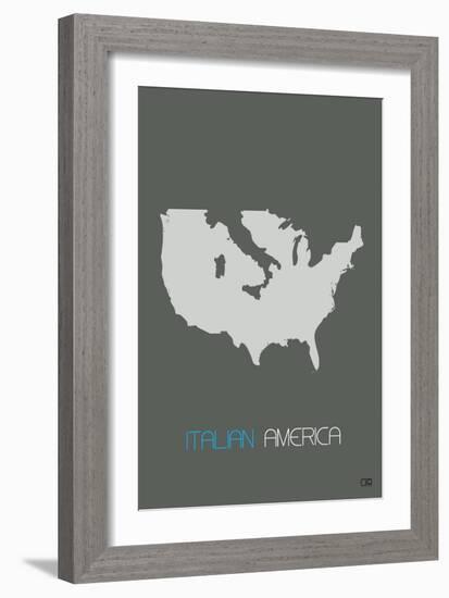 Italian America-NaxArt-Framed Art Print