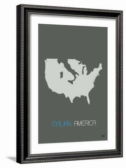 Italian America-NaxArt-Framed Art Print