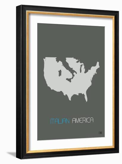 Italian America-NaxArt-Framed Art Print