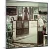 Italian Artist Giacomo Balla at Work in His Studio-Gjon Mili-Mounted Premium Photographic Print