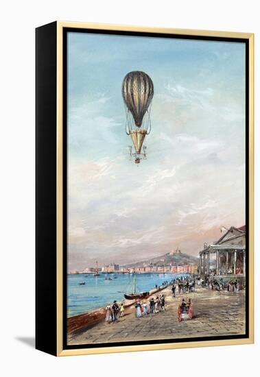 Italian Ballon Ascension-null-Framed Stretched Canvas