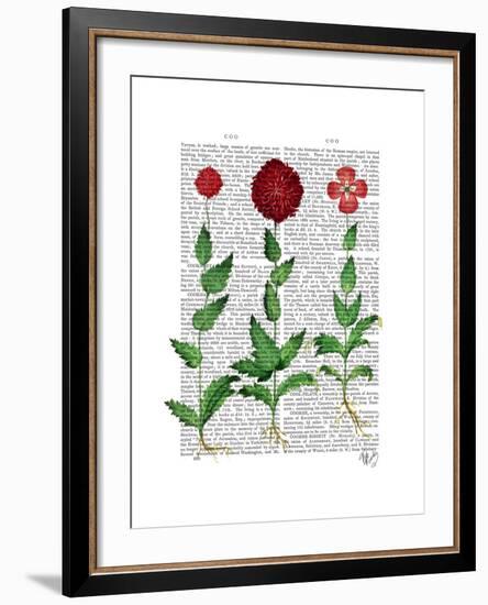 Italian Carnation 2-Fab Funky-Framed Art Print