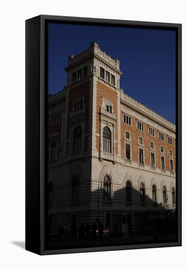 Italian Chamber of Deputies, Exterior, Rome-Gian Lorenzo Bernini-Framed Premier Image Canvas