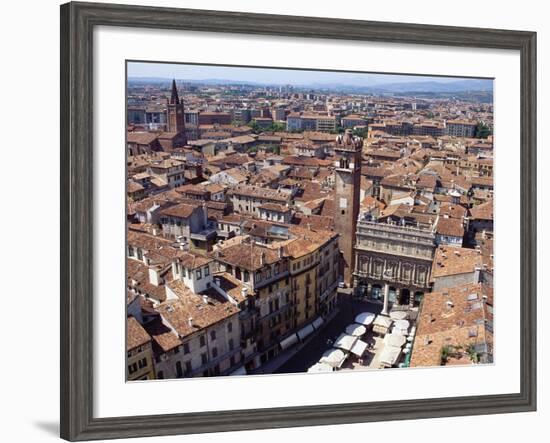 Italian City of Verona-Bo Zaunders-Framed Photographic Print