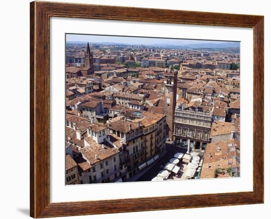 Italian City of Verona-Bo Zaunders-Framed Photographic Print