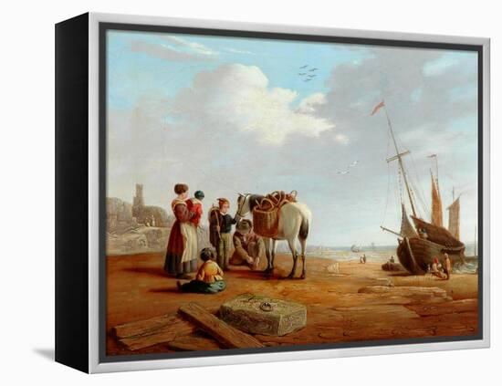 Italian Coast Scene-William Clarkson Stanfield-Framed Premier Image Canvas