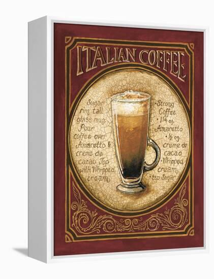 Italian Coffee-Gregory Gorham-Framed Stretched Canvas