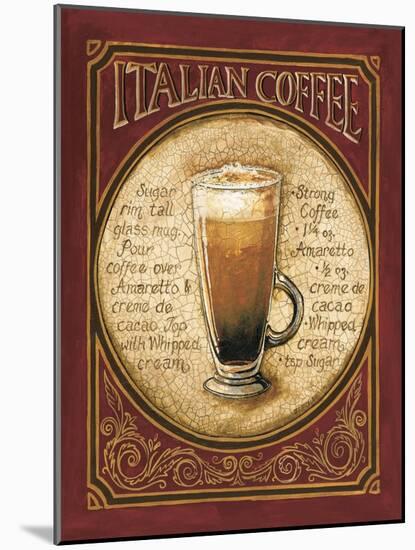 Italian Coffee-Gregory Gorham-Mounted Art Print