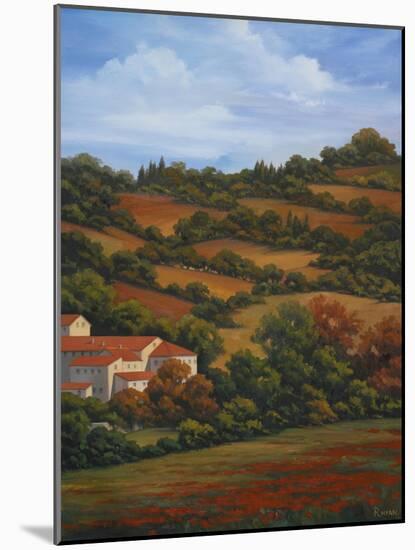 Italian Countryside II-Vivien Rhyan-Mounted Art Print