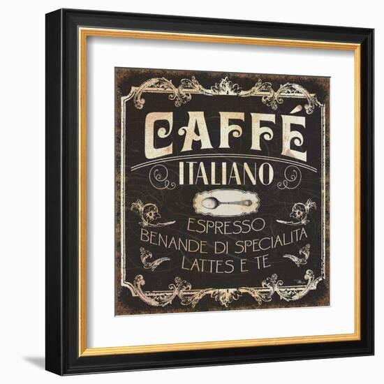 Italian Cuisine II-Pela Design-Framed Art Print