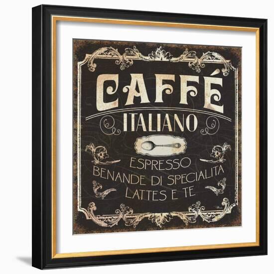 Italian Cuisine II-Pela Design-Framed Art Print