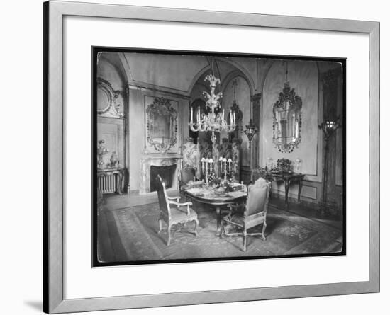 Italian Dining Room-null-Framed Photographic Print