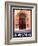 Italian Door, Roma Italy 5-Anna Siena-Framed Giclee Print