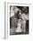 Italian Family Seeking Lost Baggage, Ellis Island, 1905-Lewis Wickes Hine-Framed Photographic Print