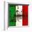 Italian Flag And Venice-Petrafler-Framed Art Print