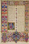 Extract of the Hippocratic Oath in Latin and Greek, 1588 (Vellum)-Italian-Giclee Print