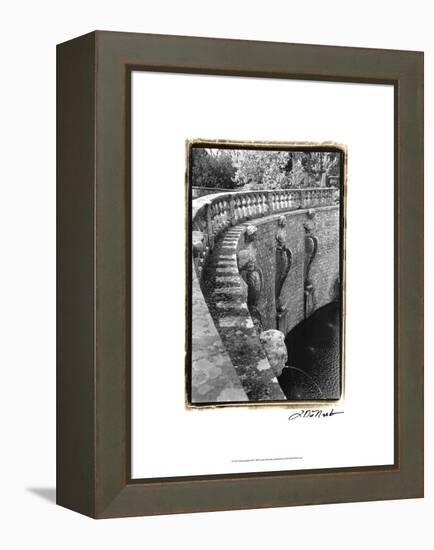 Italian Garden III-Laura Denardo-Framed Stretched Canvas