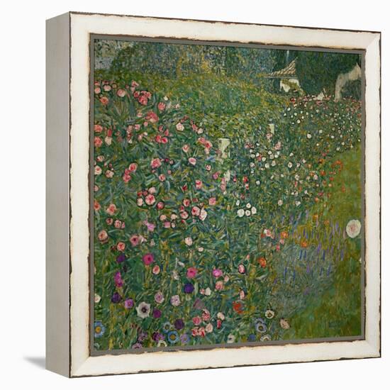 Italian Garden Landscape, 1917-Gustav Klimt-Framed Premier Image Canvas