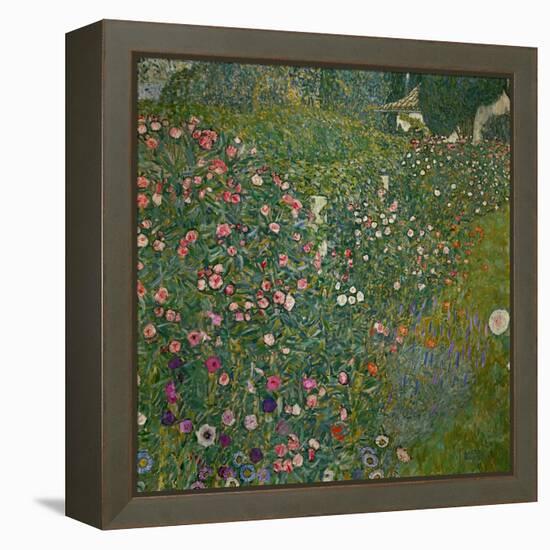 Italian Garden Landscape, 1917-Gustav Klimt-Framed Premier Image Canvas