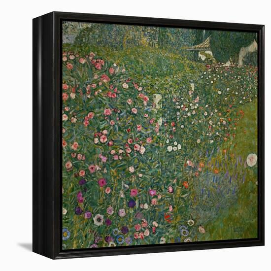Italian Garden Landscape, 1917-Gustav Klimt-Framed Premier Image Canvas