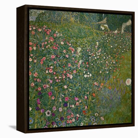 Italian Garden Landscape, 1917-Gustav Klimt-Framed Premier Image Canvas