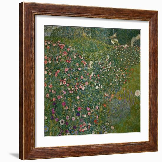 Italian Garden Landscape, 1917-Gustav Klimt-Framed Giclee Print