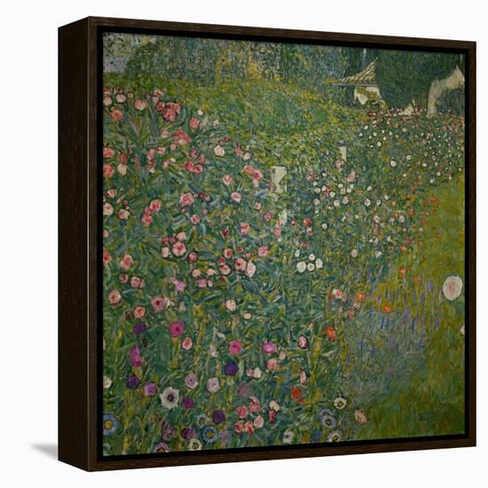 Italian garden landscape. Oil on canvas.-Gustav Klimt-Framed Premier Image Canvas