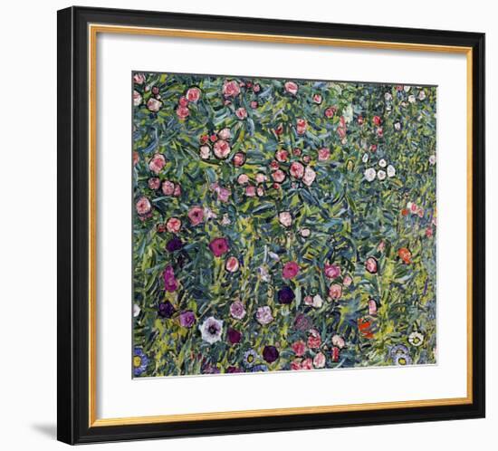Italian Garden Landscape-Gustav Klimt-Framed Giclee Print