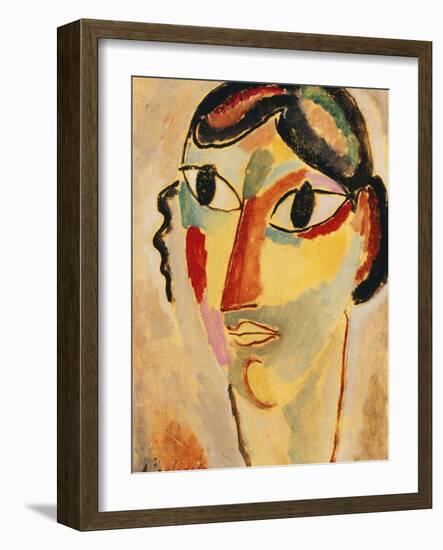 Italian Girl, 1918-Alexej Von Jawlensky-Framed Giclee Print