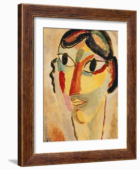 Italian Girl, 1918-Alexej Von Jawlensky-Framed Giclee Print