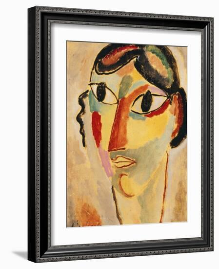 Italian Girl, 1918-Alexej Von Jawlensky-Framed Giclee Print