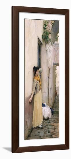 Italian Girl-John William Waterhouse-Framed Giclee Print