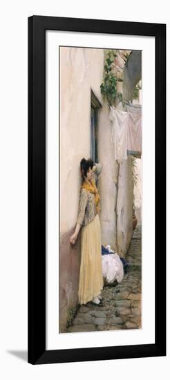 Italian Girl-John William Waterhouse-Framed Giclee Print