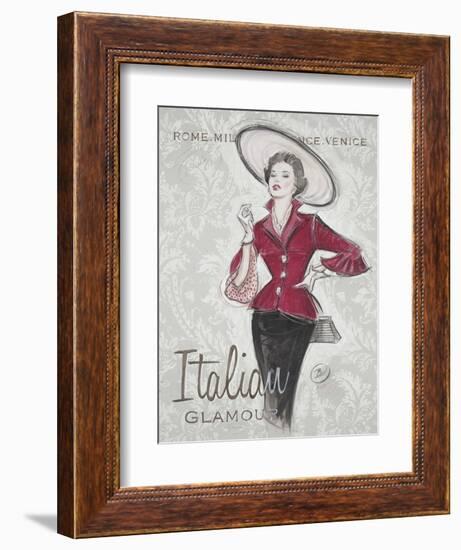 Italian Glamour-Chad Barrett-Framed Art Print