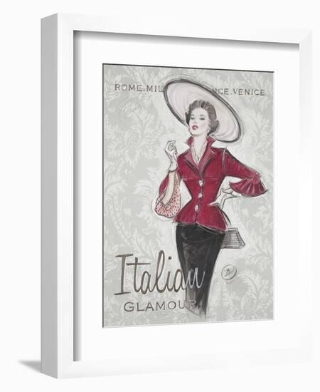 Italian Glamour-Chad Barrett-Framed Art Print