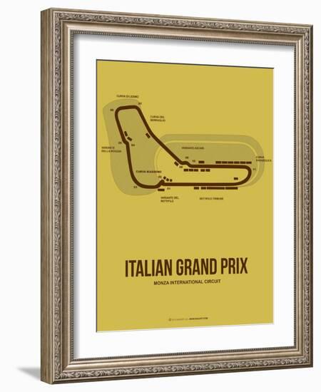 Italian Grand Prix 1-NaxArt-Framed Art Print