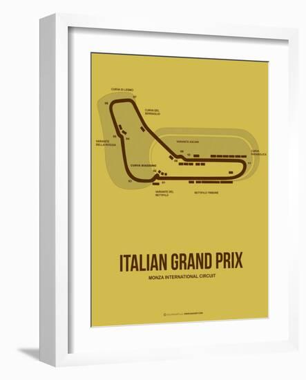 Italian Grand Prix 1-NaxArt-Framed Art Print