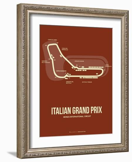 Italian Grand Prix 3-NaxArt-Framed Art Print